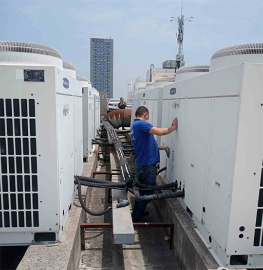 中卫市中央空调制热和不制冷系统维修方法